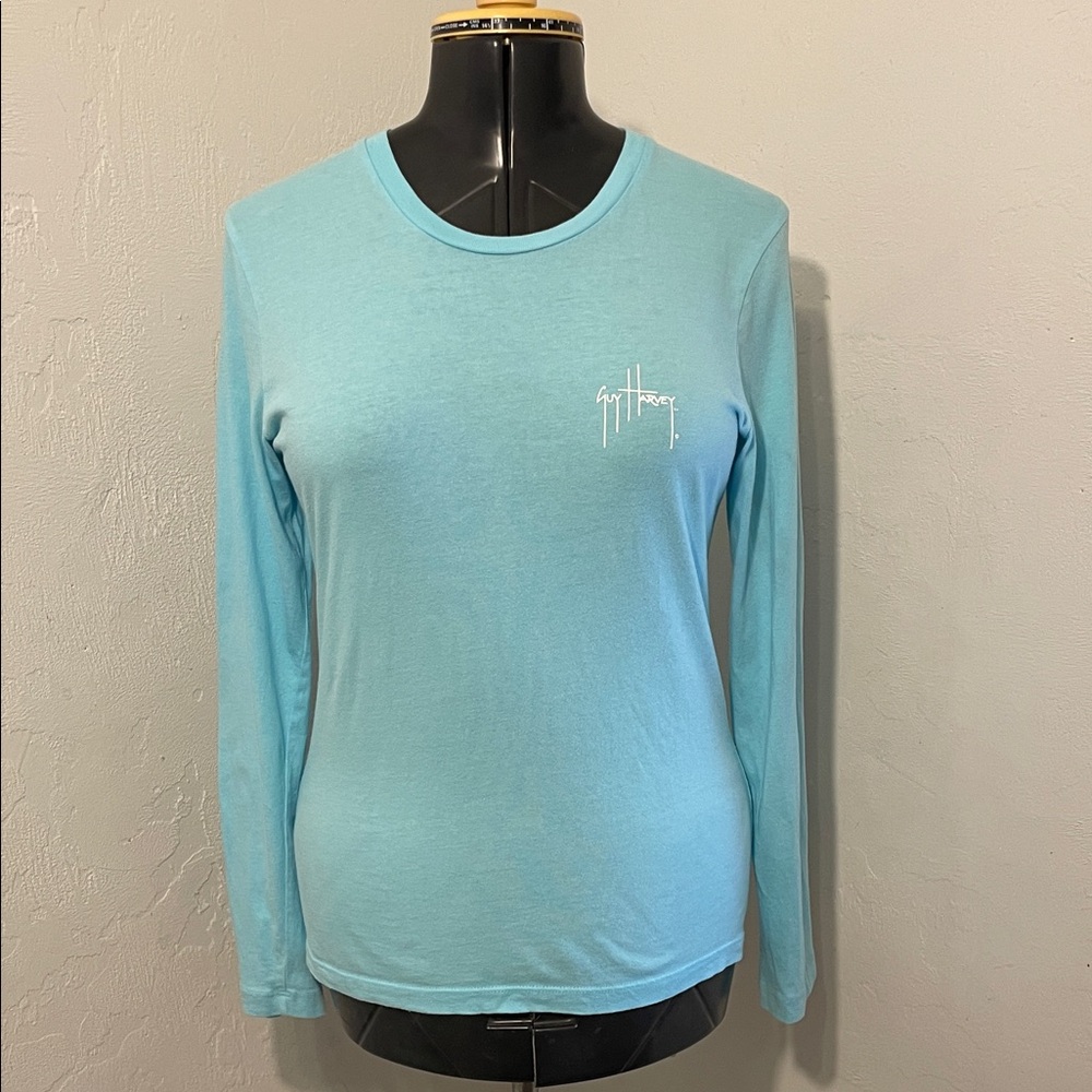 Guy Harvey Aqua Long Sleeve Tee
